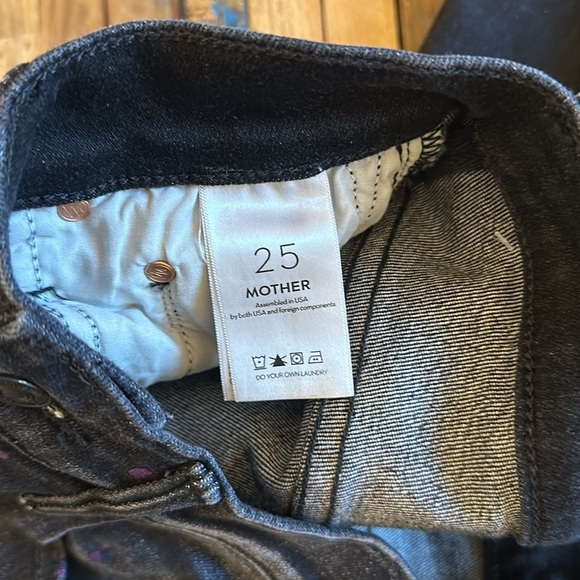 MOTHER The Insider Ankle Jeans Sz 25 *NWOT* “Rain City Lights” - Picture 9 of 9